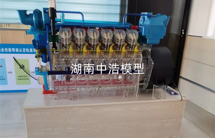 16V240ZJD機(jī)車柴油機(jī)模型